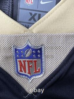 Nike Vapor Drew Brees #9 NFL New Orleans Saints Jersey Mens Size XL 32NM-NSLH