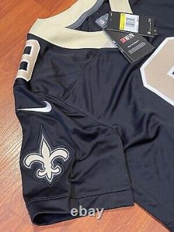 Nike Vapor Stitched New Orleans Saints Drew Brees Jersey'Black' size us mens S