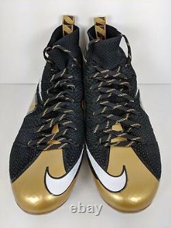 Nike Vapor Untouchable TD Football New Orleans Saints Gold (707455-020) sz 9