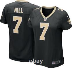 Nike Women's Home Game Jersey New Orleans Saints Taysom Hill #7 Black NWT