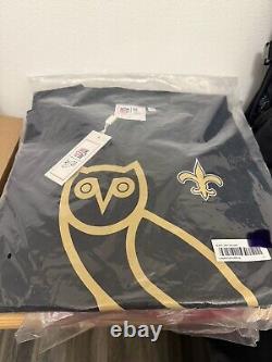 OVO NFL New Orleans T-Shirt LG AUTENTIC