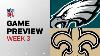 Philadelphia Eagles Vs New Orleans Saints 2024 Week 3 Game Preview