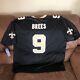 Proline Drew Brees New Orleans Saints Black Printed Football Jersey Nwt Size 2xl