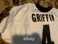 RYAN GRIFFIN New Orleans Saints Nike Game Worn Flywire Size 44 Jersey #4 TULANE