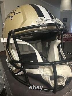 Rashid Shaheed Signed New Orleans Saints F/S Speed Replica Helmet Fanatics