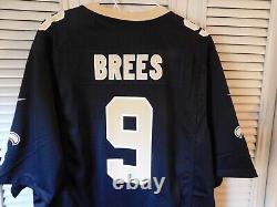 Reebok 2011 New Orleans Saints Drew Brees #9 NFL Football Jersey Men's Large L