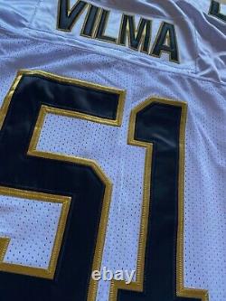 Reebok Super Bowl XLIV NFL New Orleans Saints Jonathan Vilma #51 Jersey Size 54
