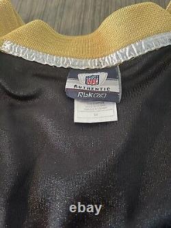 Reebox Men's New Orleans Saints Drew Brees #9 Jerset Sz 50 Black & Gold RN # 119