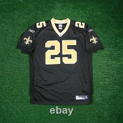 Reggie Bush Reebok New Orleans Saints Authentic On-Field EQT Home Black Jersey