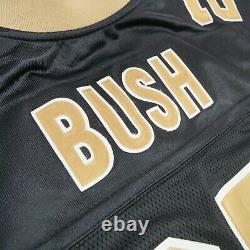 Reggie Bush Reebok New Orleans Saints Authentic On-Field EQT Home Black Jersey