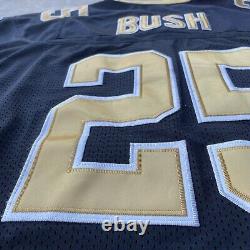 Reggie Bush Reebok New Orleans Saints Authentic OnField Black Stitched Jersey 54