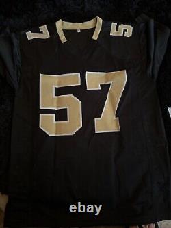 Rickey Jackson New Orleans Saints Signed 2010 HOF Jersey Size XLarge With JSA COA