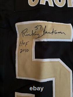 Rickey Jackson New Orleans Saints Signed 2010 HOF Jersey Size XLarge With JSA COA