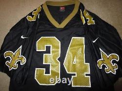 Ricky Williams #34 New Orleans Saints NFL Nike Jersey LG L Rookie