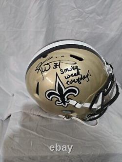 Ricky Williams Autographed New Orleans Saints Helmet