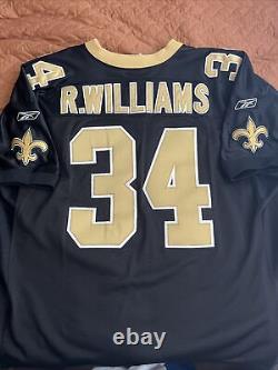 Ricky Williams New Orleans Saints Authentic Reebok Helmet Tag jersey size 56