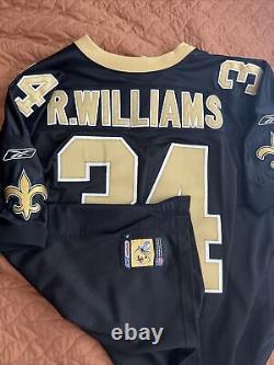 Ricky Williams New Orleans Saints Authentic Reebok Helmet Tag jersey size 56