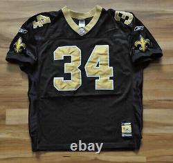 Ricky Williams New Orleans Saints Reebok Authentic Jersey Helmet Tag Men 50 2xl