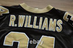 Ricky Williams New Orleans Saints Reebok Authentic Jersey Helmet Tag Men 50 2xl