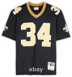 Ricky Williams New Orleans Saints Signed Mitchell and Ness Black Replica Jersey