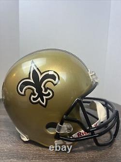 Riddell New Orleans Saints NFL Speed Full Size Replica Football Helmet Gold