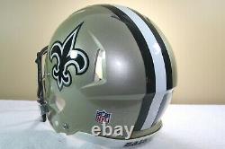 Riddell Speed GAME STYLE Authentic Display Football Helmet NEW ORLEANS SAINTS