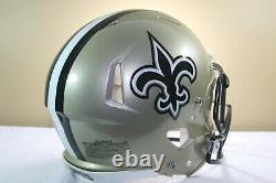 Riddell Speed GAME STYLE Authentic Display Football Helmet NEW ORLEANS SAINTS