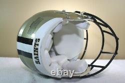 Riddell Speed GAME STYLE Authentic Display Football Helmet NEW ORLEANS SAINTS