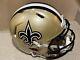 Riddell Vsr-4 Full-size Authentic New Orleans Saints Speed Pro Line Helmet, Sz L