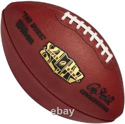 SUPER BOWL XLIV 44 Authentic Wilson NFL Game Football NEW ORLEANS SAINTS