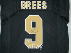 Saints DREW BREES Signed Custom Replica Jersey AUTO MVP SB Champ Beckett COA