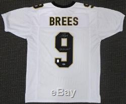 Saints Drew Brees Autographed Signed White Jersey Sb XLIV Mvp Beckett 146375