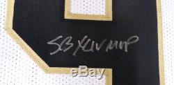 Saints Drew Brees Autographed Signed White Jersey Sb XLIV Mvp Beckett 146375