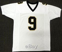 Saints Drew Brees Autographed Signed White Jersey Sb XLIV Mvp Beckett 146375