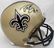 Sale! Drew Brees Autographed Signed Saints Full Size Replica Helmet Beckett