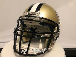 Schutt Xp New Orleans Saints Full-size Football Helmet Large