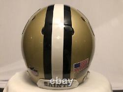 Schutt Xp New Orleans Saints Full-size Football Helmet Large