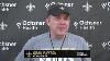 Sean Payton On Sunday S Divisional Matchup With The Carolina Panthers Saints Practice 12 31 21