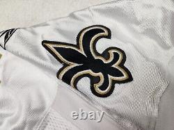 Sewn pro cut New Orleans Saints MIKE CARNEY REEBOK EQUIPMENT JERSEY SZ 46