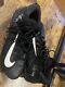 Shy Tuttle New Orleans Saints Game Worn Used Nfl Nike Cleats With Coa Christmas