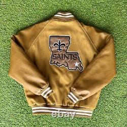 Size Large New Orleans Saints Letterman Jacket