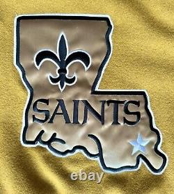 Size Large New Orleans Saints Letterman Jacket