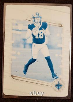 Spencer Rattler 2024 Panini Absolute Football Rookie RC Auto 1/1 Print Plate