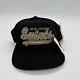 Starter Vintage New Orleans Saints Nfl Tail Sweep Black Wool Snakback Hat Nwt
