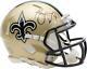 Taysom Hill New Orleans Saints Autographed Riddell Speed Mini Helmet