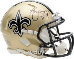 Taysom Hill New Orleans Saints Autographed Riddell Speed Mini Helmet