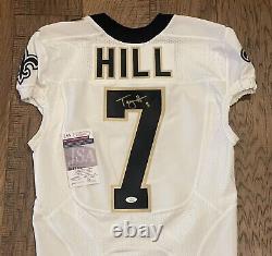 Taysom Hill SIGNED Authentic Nike New Orleans Saints Jersey with JSA COA