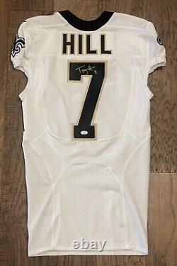 Taysom Hill SIGNED Authentic Nike New Orleans Saints Jersey with JSA COA