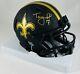 Taysom Hill Signed New Orleans Saints Eclipse Mini Helmet Nfl + Beckett Coa