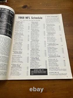 The 68 New Orleans Saints Magazine 1968 Season Vintage Rare